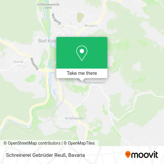 Карта Schreinerei Gebrüder Reuß