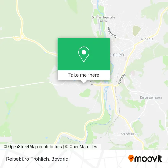 Карта Reisebüro Fröhlich