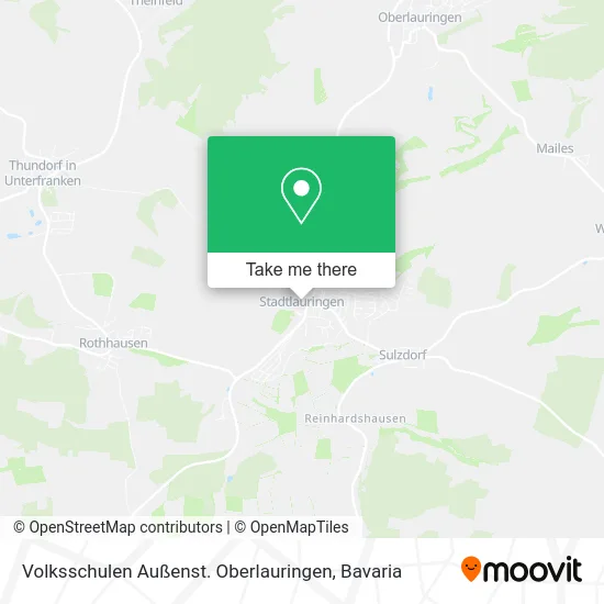 Карта Volksschulen Außenst. Oberlauringen