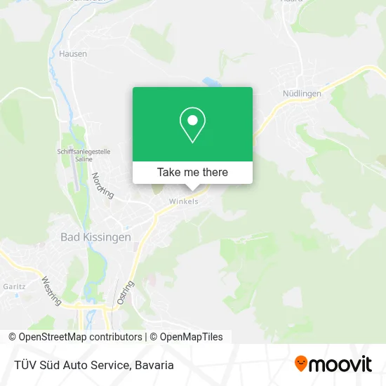 TÜV Süd Auto Service map