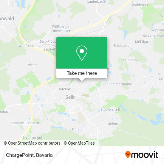 Карта ChargePoint
