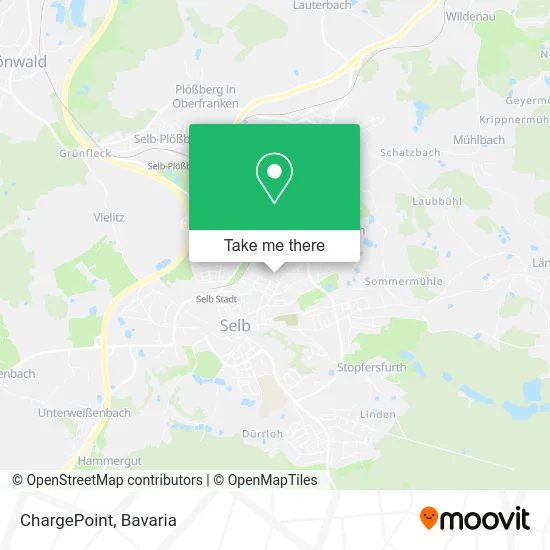 Карта ChargePoint