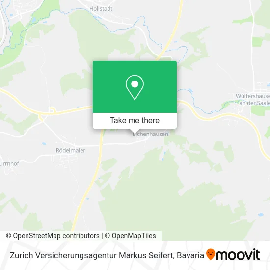 Карта Zurich Versicherungsagentur Markus Seifert