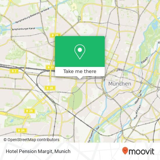 Hotel Pension Margit map