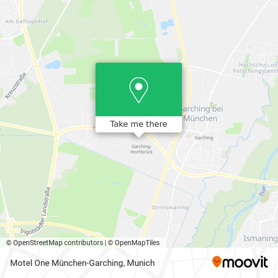 Motel One München-Garching map