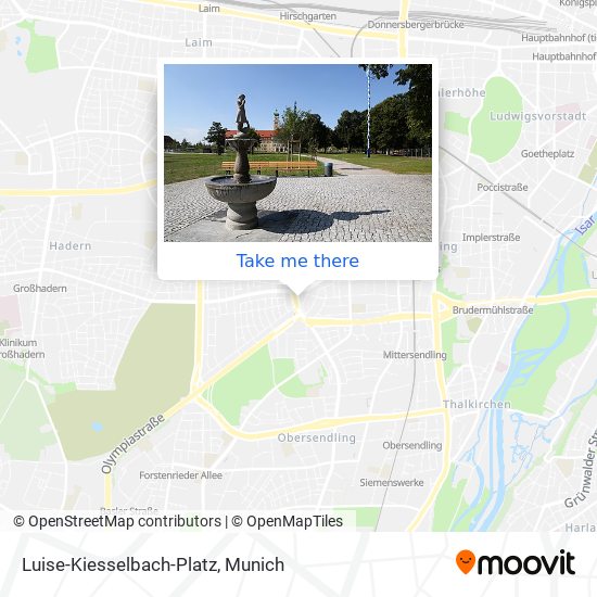 Карта Luise-Kiesselbach-Platz