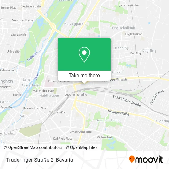 Карта Truderinger Straße 2