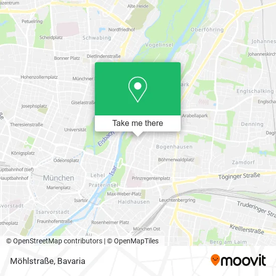 Карта Möhlstraße