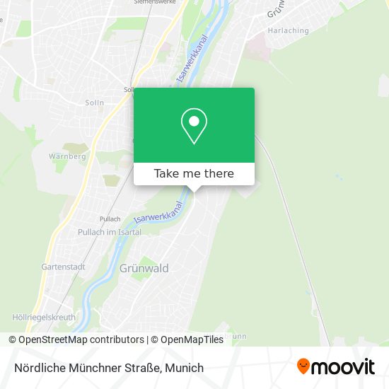 Nördliche Münchner Straße map