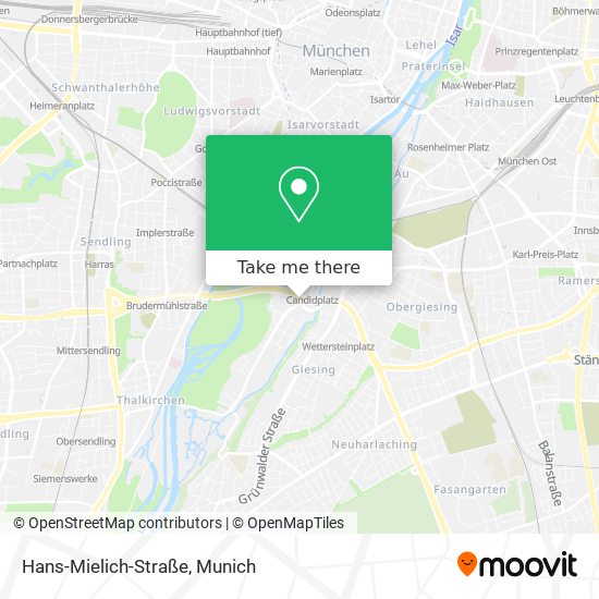 Hans-Mielich-Straße map