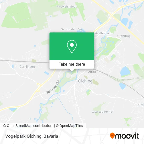 Карта Vogelpark Olching