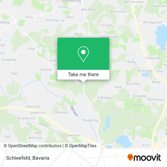 Schleefeld map