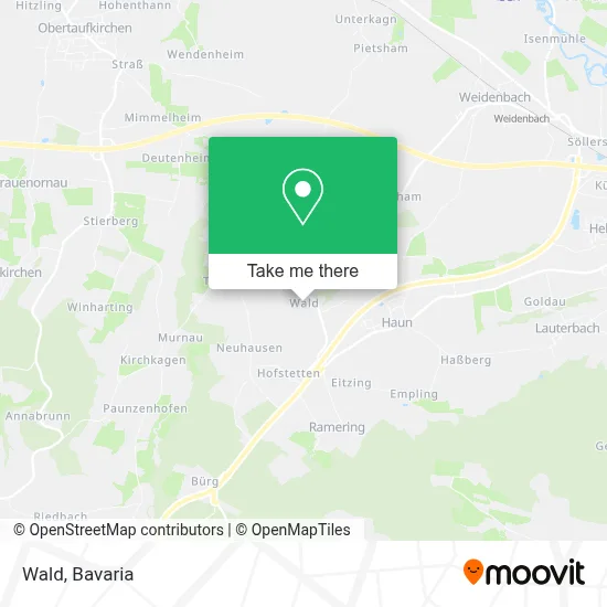 Wald map