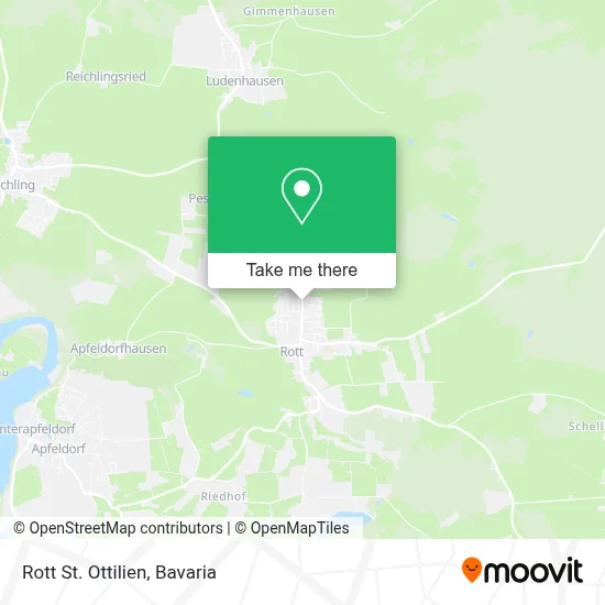 Rott St. Ottilien map