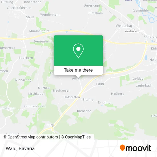 Wald map