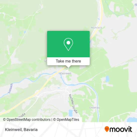 Kleinweil map
