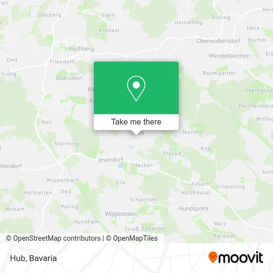 Hub map