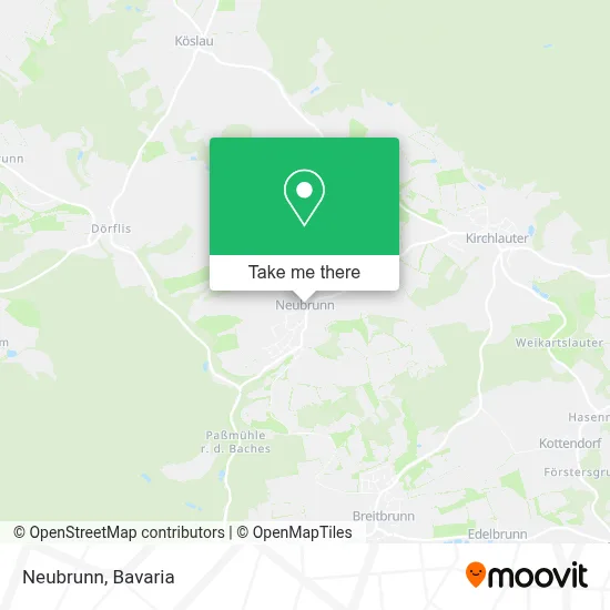Neubrunn map