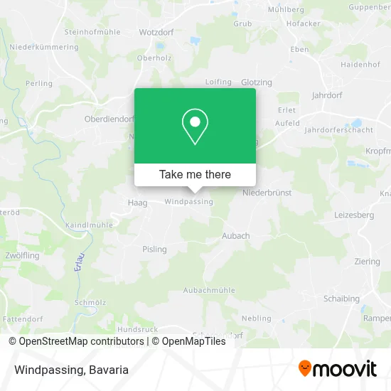 Windpassing map