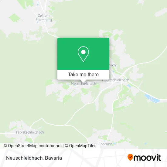 Neuschleichach map