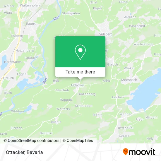 Ottacker map