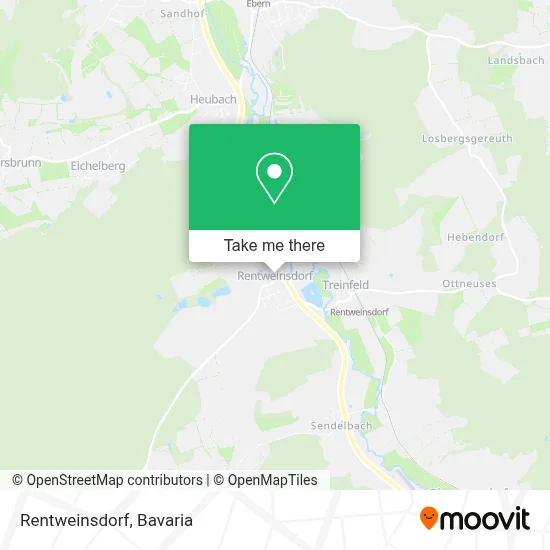 Rentweinsdorf map