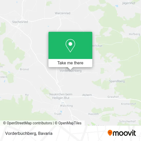 Vorderbuchberg map