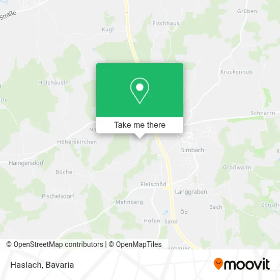 Haslach map