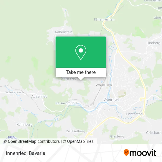 Innenried map