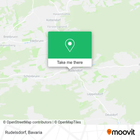 Rudelsdorf map