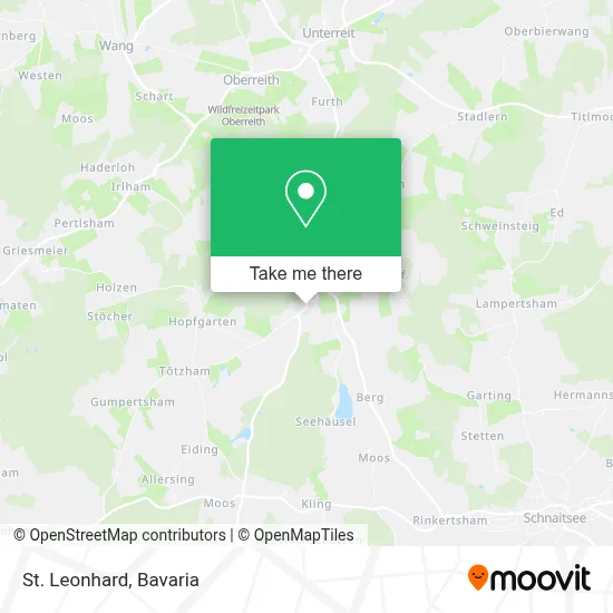 St. Leonhard map