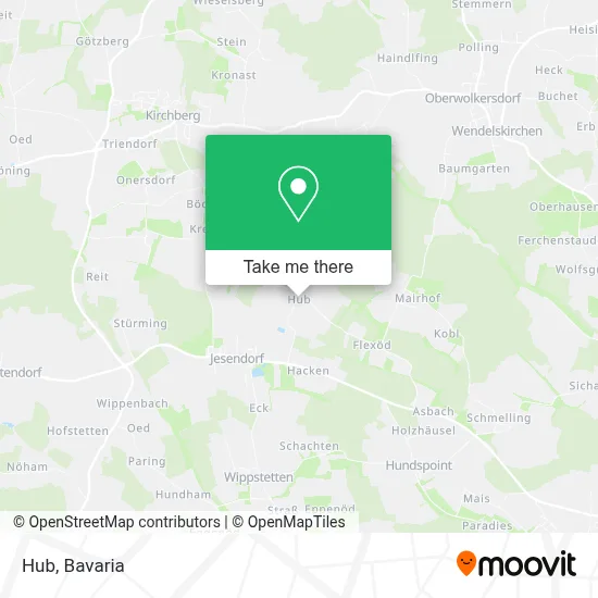Hub map
