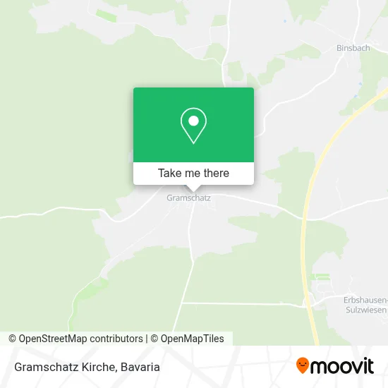 Gramschatz Kirche map