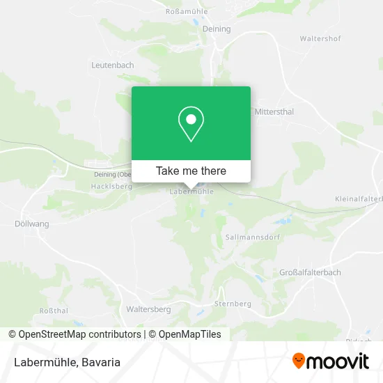 Labermühle map
