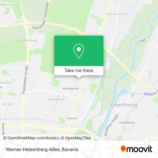 Werner-Heisenberg-Allee map