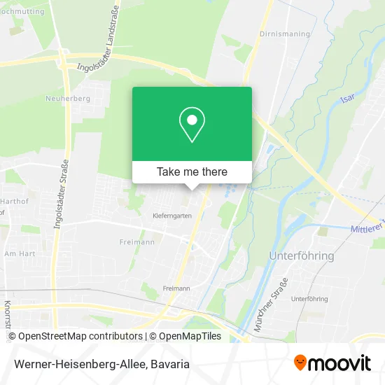 Карта Werner-Heisenberg-Allee