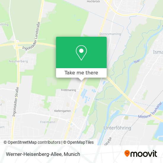 Werner-Heisenberg-Allee map