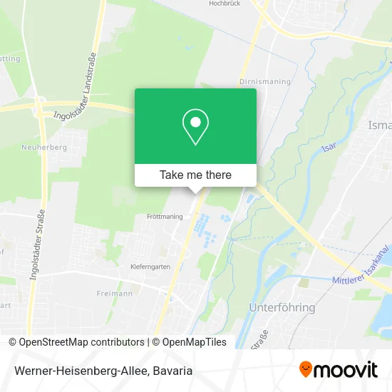 Карта Werner-Heisenberg-Allee