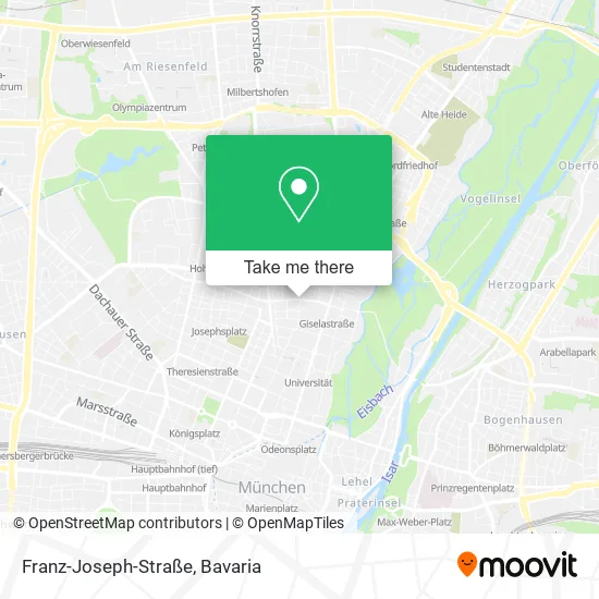 Карта Franz-Joseph-Straße