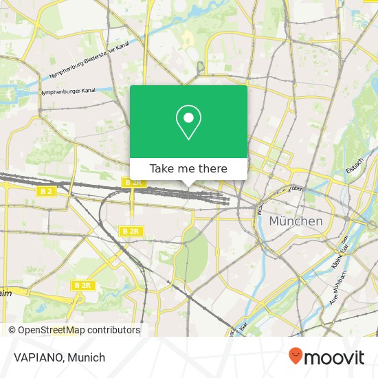 VAPIANO map