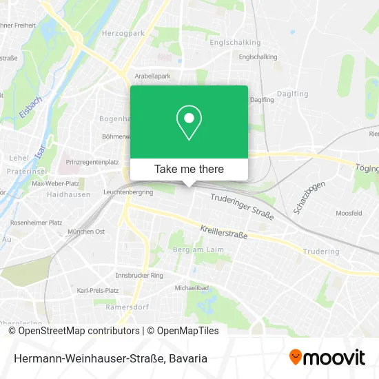 Карта Hermann-Weinhauser-Straße