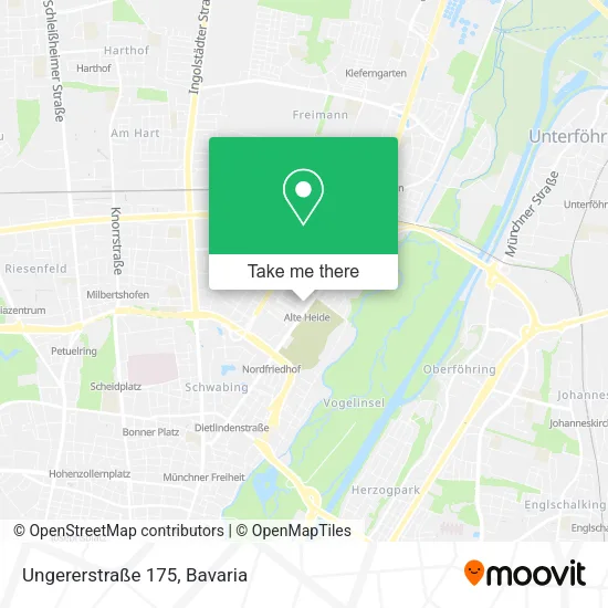 Карта Ungererstraße 175