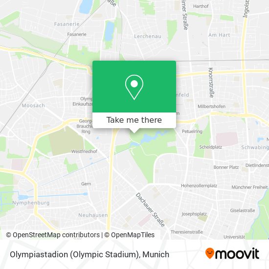 Карта Olympiastadion (Olympic Stadium)