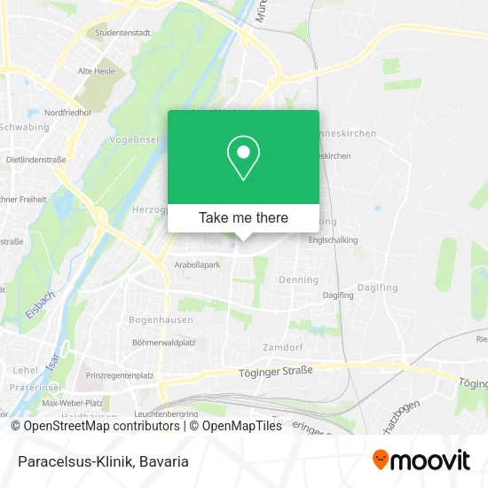 Карта Paracelsus-Klinik