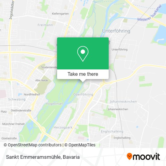 Sankt Emmeramsmühle map