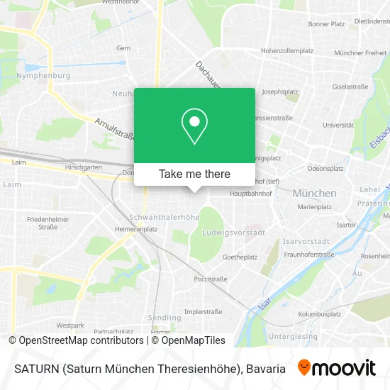 SATURN (Saturn München Theresienhöhe) map