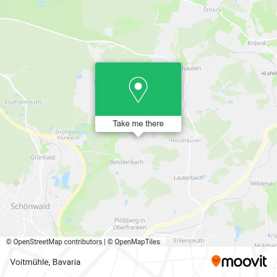 Voitmühle map