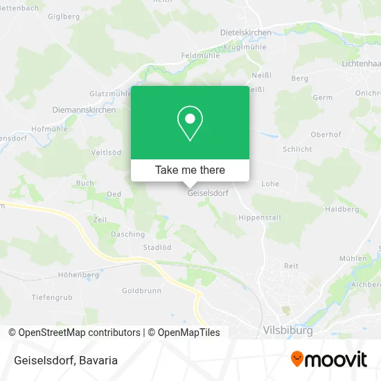 Geiselsdorf map