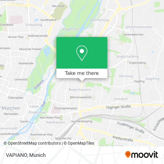 VAPIANO map