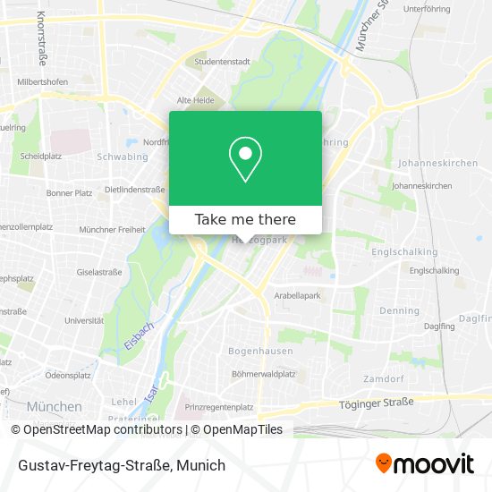 Gustav-Freytag-Straße map